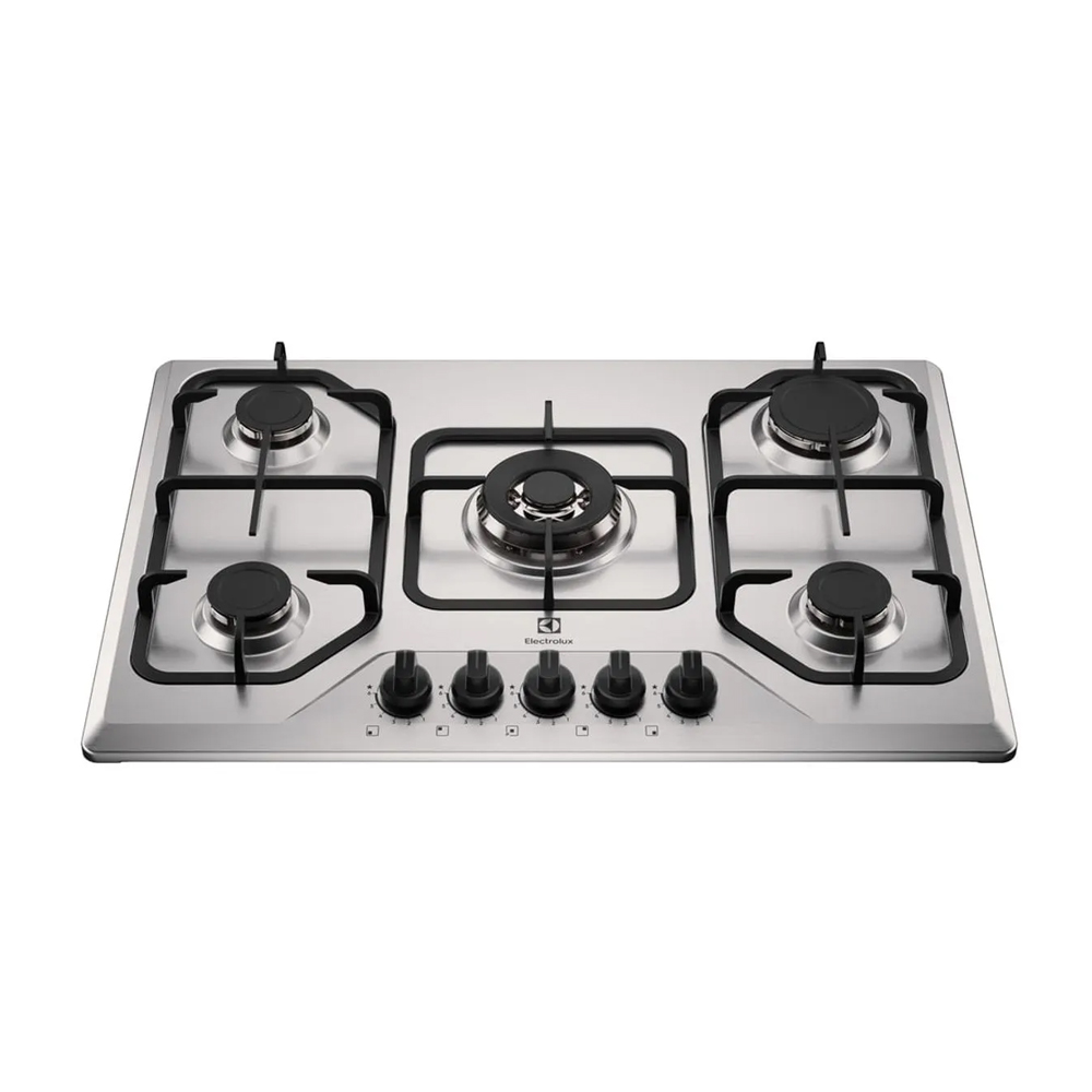 Cooktop Electrolux Experience 5 Bocas Inox a Gás KE5XC