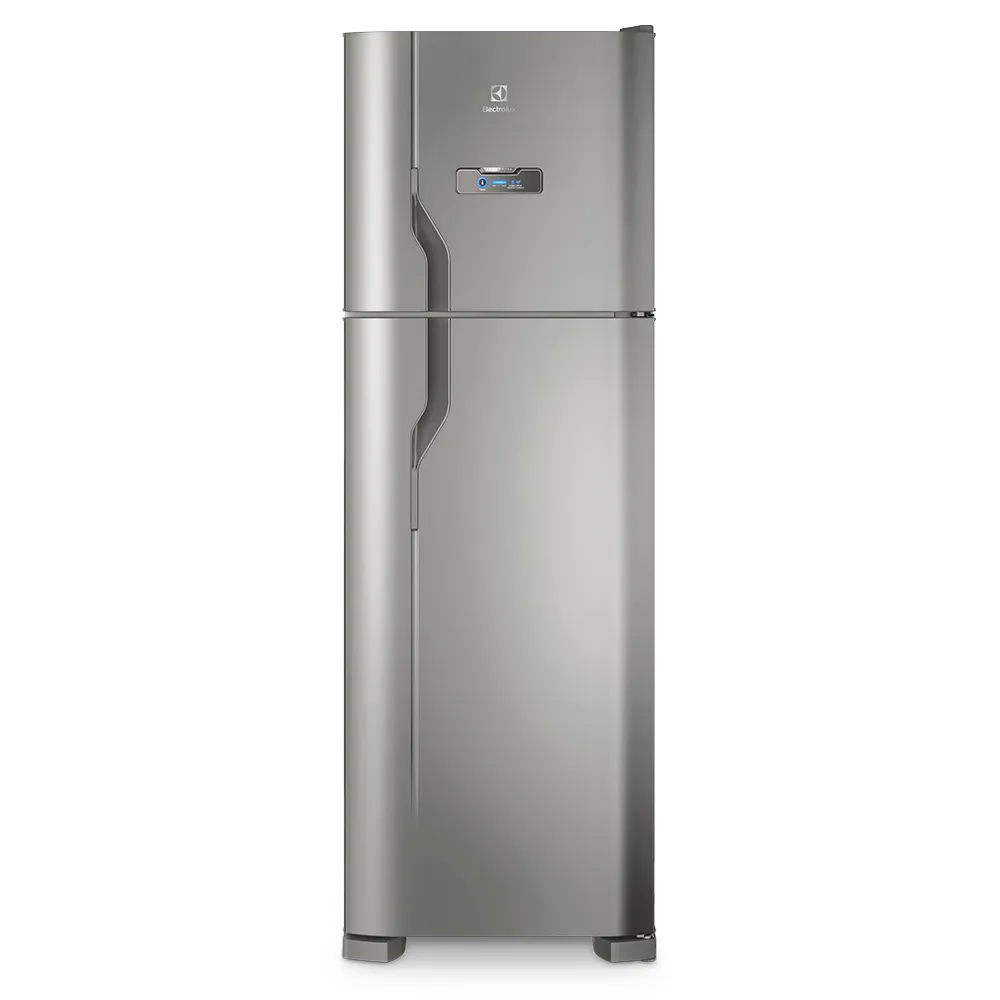 Geladeira Electrolux Frost Free Duplex DFX41 371L Inox 110V